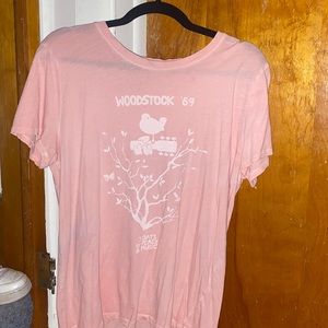 lucky brand woodstock tee shirt